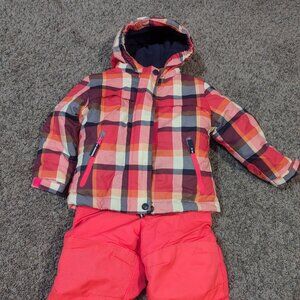 Baby girl snow pants & jacket